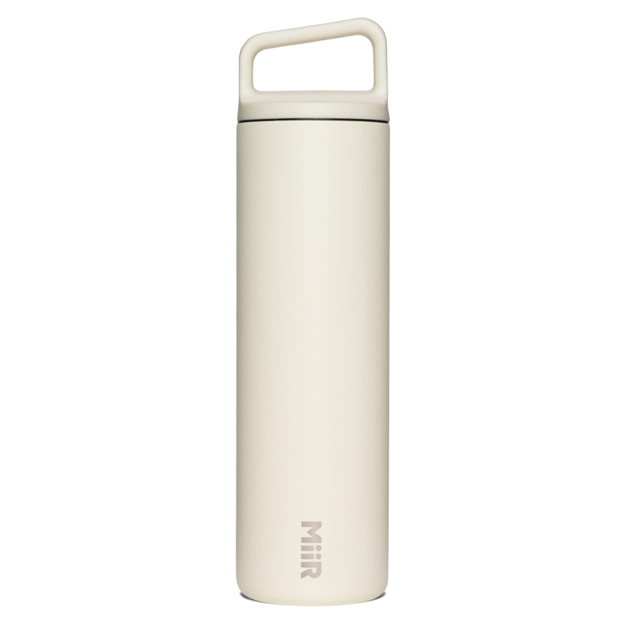 MiiR Wide Mouth Water Bottle - 20oz Insulated Water Bottle in Stainless Steel with Double Wall Vacuum Insulation, Leakproof Design, Keeps Drinks Hot or Cold