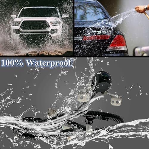 Image of MOHANO Car Rear View Backup Camera HD Fit for 2012-2015 Honda Pilot, Park Assist Backup Camera Trajectory Replace OE# 39530SZAA01