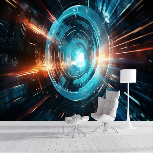 Murales de pared de tamaño personalizado, cielo estrellado cósmico, papel tapiz autoadhesivo extraíble para despegar y pegar, para dormitorio, oficina