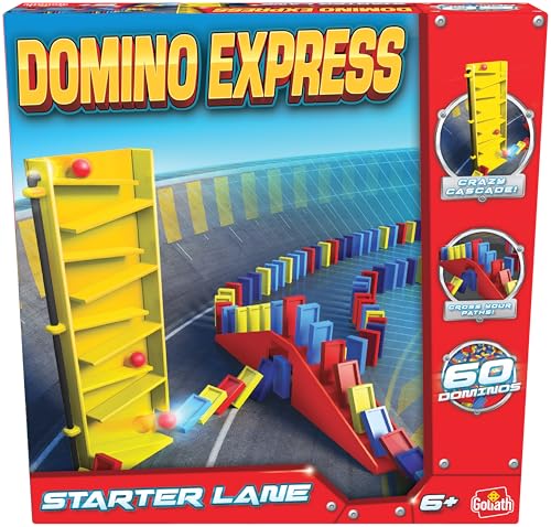 Domino Express - Starter Lane - Jeu de Construction - A partir de 6 Ans - Courses de Dominos -...