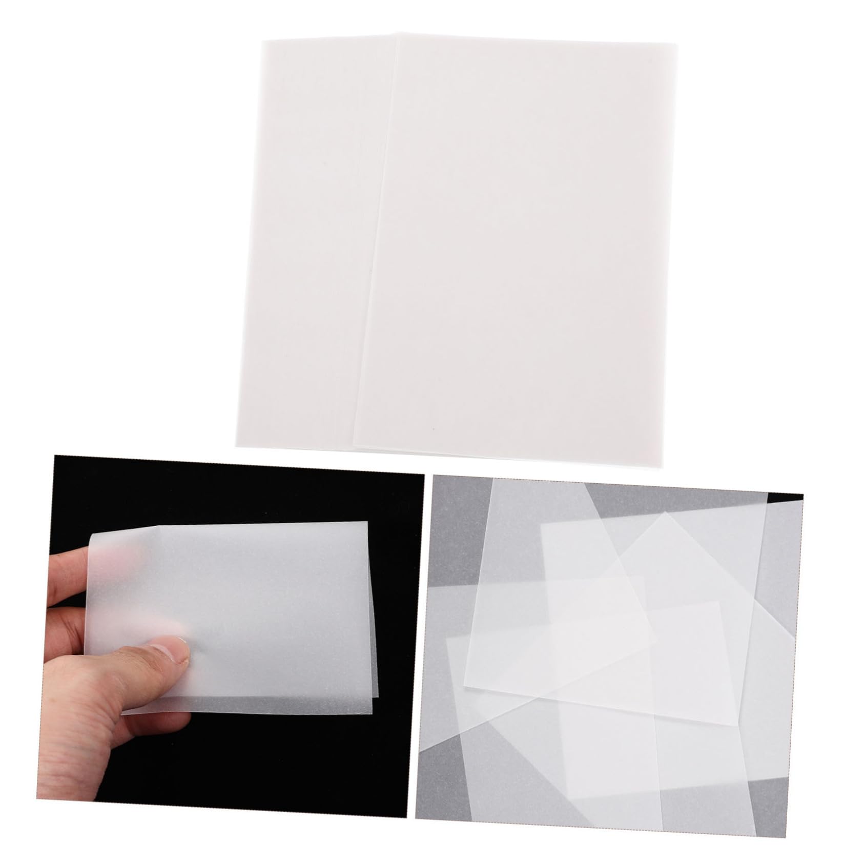 WEKAMOS 400 Hojas Papel de Transferencia Profesional para Dibujo Papel de Reutilizable de y Calcar de Alta Precisión