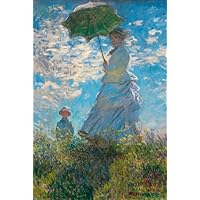 Close Up Póster Claude Monet - Woman with a Parasol [Madame