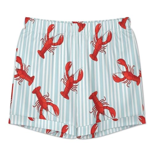Image of Women Pajamas Shorts Sets Wild West Rodeo Cowboys PJs 2 Piece Button Down Shirt Lounge Pants Set