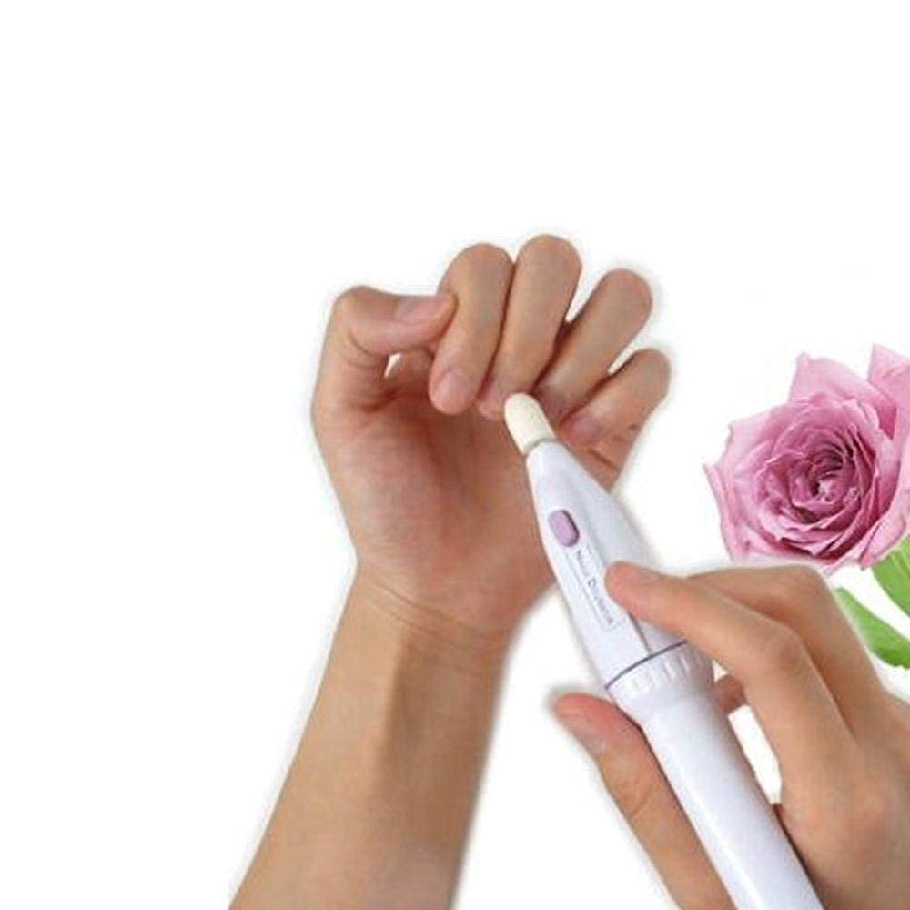 Nail Drill Bits 5 In 1 Tool Nail Care Electric Machine Kit Grooming Gel Tip Pedicure Automatic Manicure Sets Nail Polish Art Kits (White)-picture-26