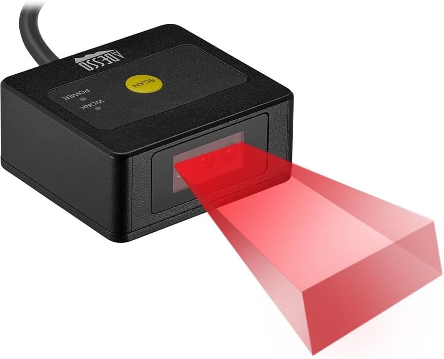 Adesso Automatically SCAN Any Barcode AS You GO Without The Need to Press A Trigger WIT