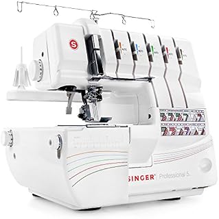 SINGER | Professional 14T968DC Serger Overlock with 2-3-4-5 Stitch Capability, 1300 Stitches per