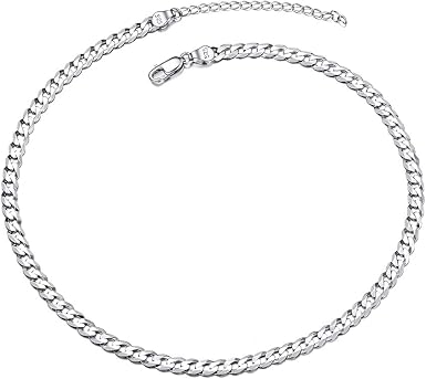 PROSTEEL 925 Sterling Silver Cuban Link 