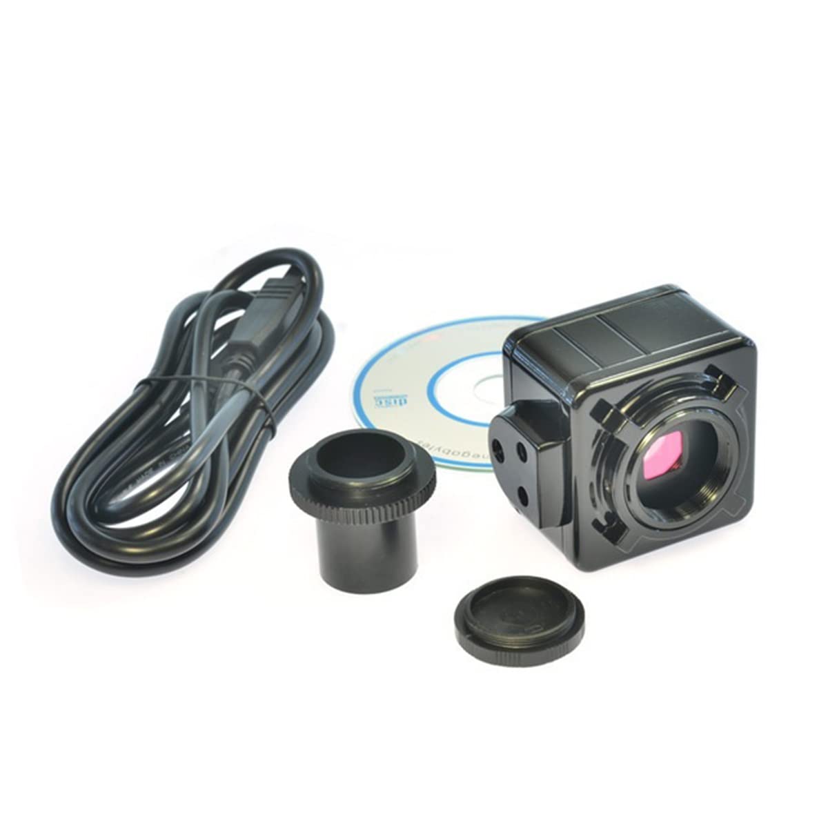 Kit de Accesorios para microscopios 5. 0mp Cámara de microscopio Cámara de Microscopio Digital Electrónica Cámara Industrial Portaobjetos de microscopio