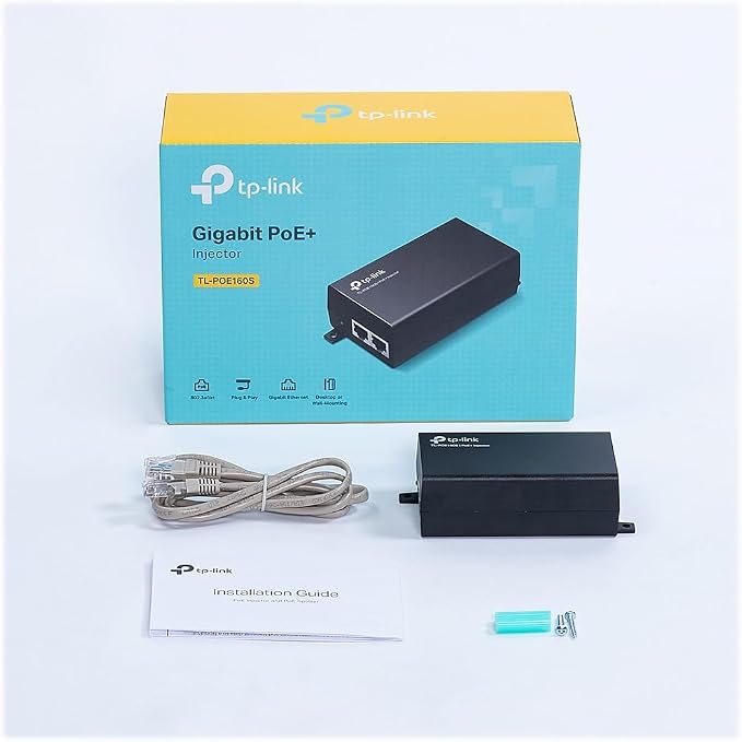 Inyector PoE+ Gigabit TP-Link PoE160S miniatura 7