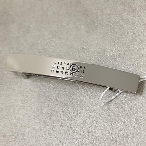 Amazon | MM6 Maison Margiela エムエムシックス Logo Hair Pin