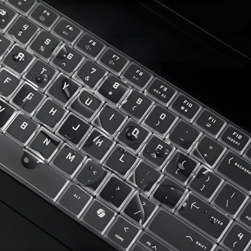 Funda Protector de Teclado para HP Omen Max 16 US TPU miniatura 3