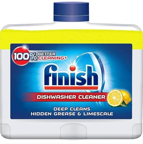 Finish Lemon Dishwasher Cleaner, 250ml