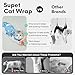 Supet Cat Grooming Hammock, Self-Adherent Cat Wrap for Cutting Nails, Anti-Escape Calming Wrap for Medicine, Nail Clipping, Teeth Brushing, Ear Cleaning