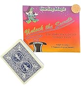 Ted's Sterling Magic Precision Blue Rider Back Bicycle Svengali Deck with Instructions for 100+ T...