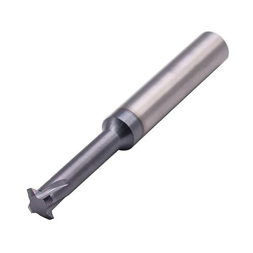 Vista 12 de BestParts Fresa de extremo de carburo sólido de paso único de 1/4" 20-56 TPI - Recubierto AlTiN, 4 flautas, diámetro de corte de .180", diámetro