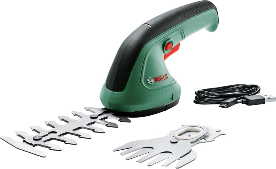 Cordless Hedge Trimmer and Grass Shear - EasyShear (Integrat