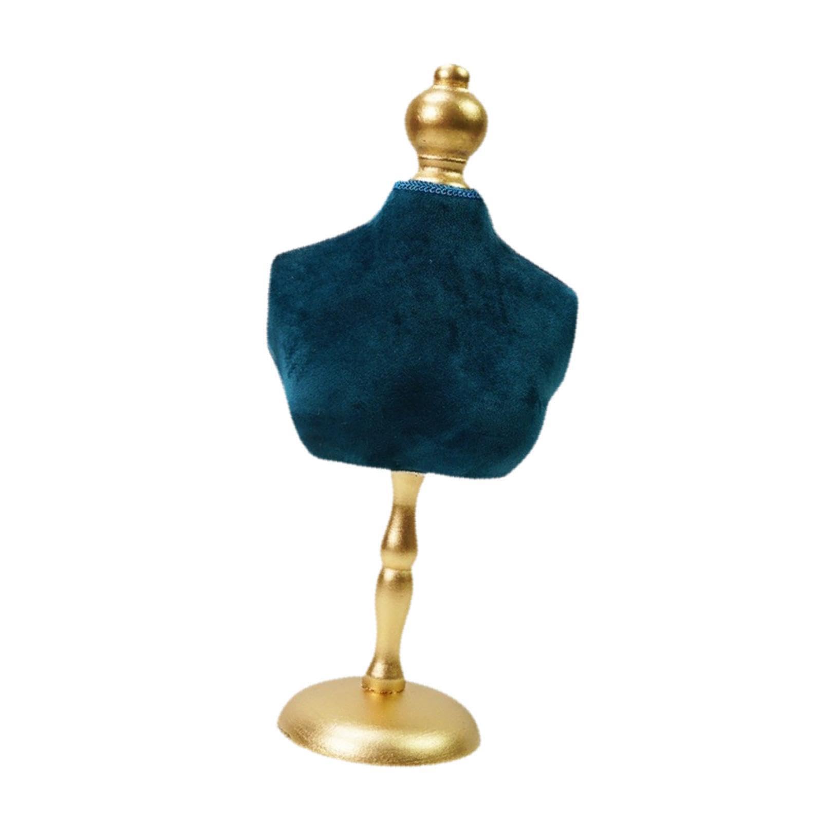 Twisaxc Necklace Bust Display Stand Organizes Jewelry Accessories While Displaying Necklaces And Chains For Selling Shows Pendant Chain Display Holder Retail
