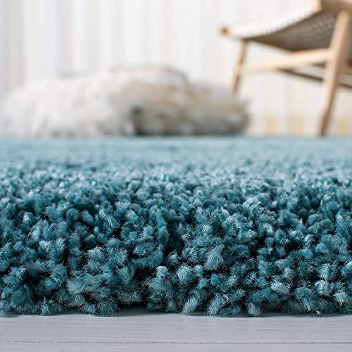 Image of Modern Shape Shaggy Rug | Super Soft Microfiber Area Carpet for Living Room, Bedroom Designer Cloud Shape Size 6x8 Feet.