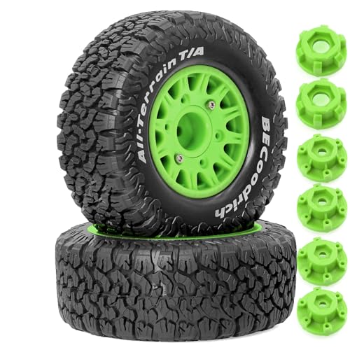 Pneus tout-terrain RC multi-hexagones pour une adhérence maximale