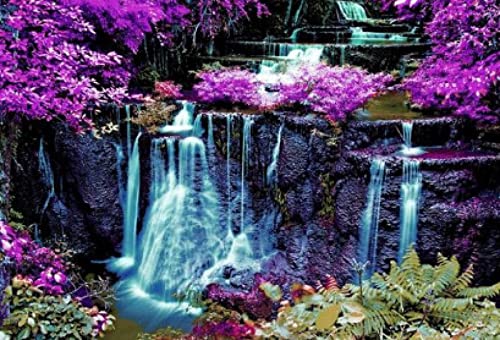 Broderie diamant 5D cristal mosaïque strass paysage haut relief