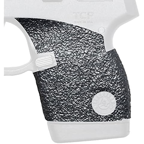 GripOn Textured Rubber Full Grip Wrap for Taurus PT-738 (Black) Cover
