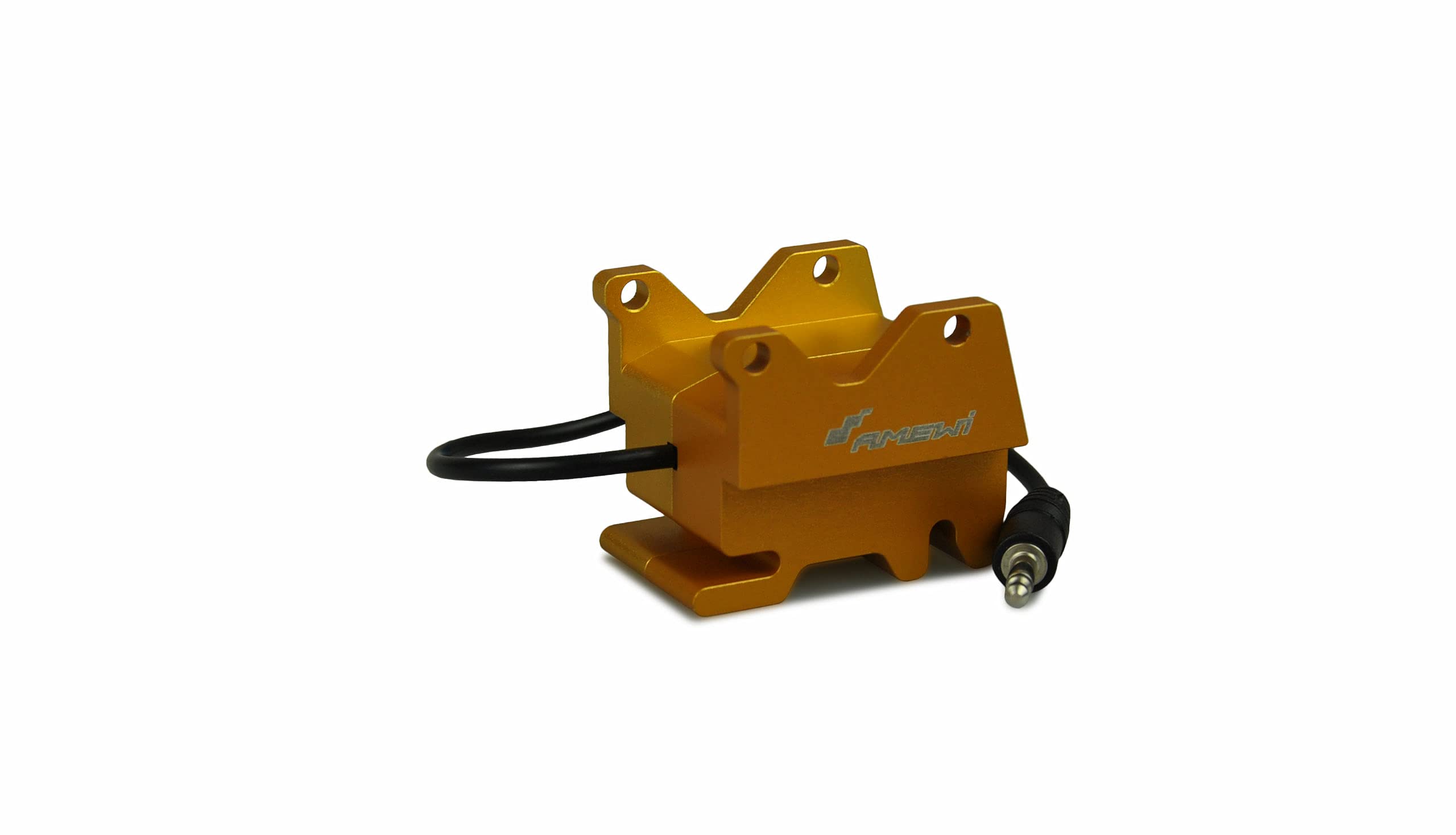 Amewi Système de changement rapide électronique pour pelleteuse RC 1:14 en aluminium CNC, fabriqué en Allemagne, noir