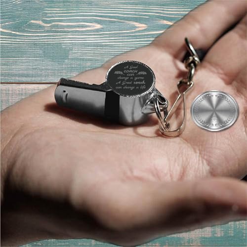 Silbato Deportivo de Acero Inoxidable con Cordón miniatura 4