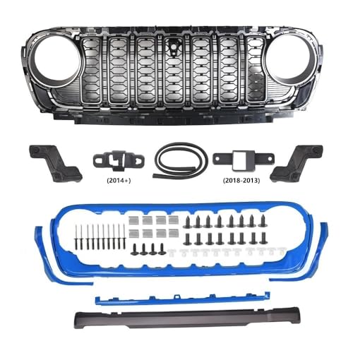 Grille avant 20e Anniversaire pour Wrangler JL Style Custom et Flux d'Air Optimisé