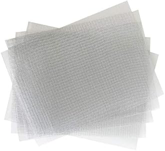 5 Pieces Welding Mesh Plastic Reinforcing Stainless Steel Wire Mesh Screen for Thermoplastic Repairs,5.9 x 7.9inch (150 x 200mm) Plastic Welding Kit