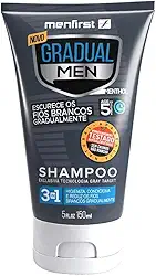 Shampoo Escurecedor de Cabelo Brancos | Menfirst