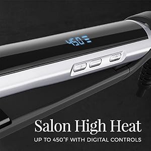 Remington Pearl Pro Ceramic Flat Iron, 1-Inch Floating Plates, Black/White — photo 2 of 6