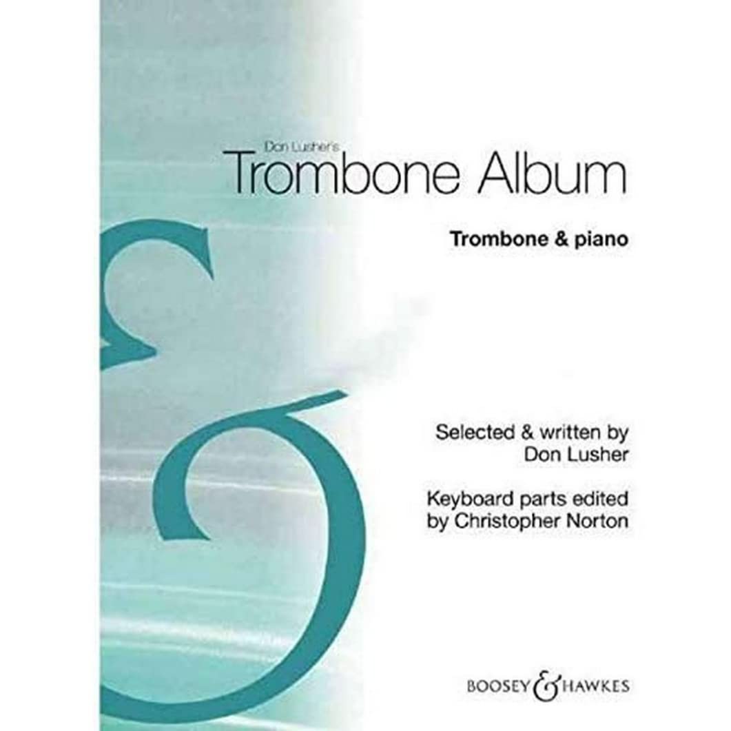 Don Lusher's Trombone Album: trombone and piano.