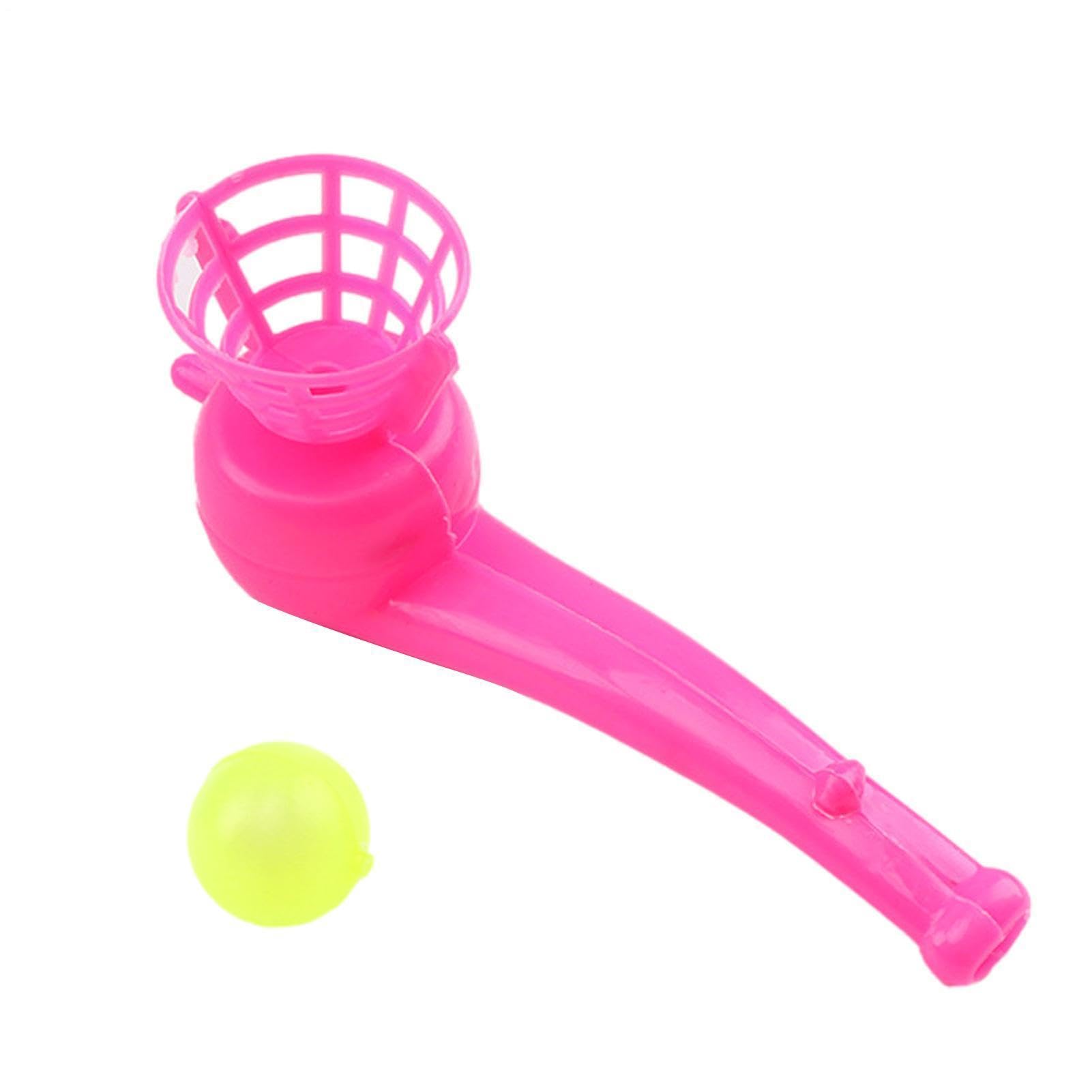 Generico Gioco Con Pipa A Sfera Galleggiante - Giocattolo Con Pipa Galleggiante Antistress Controllo Educativo Della Respirazione Gioco Classico Con Palla Galeggiante Per Bambini Regali Per Feste