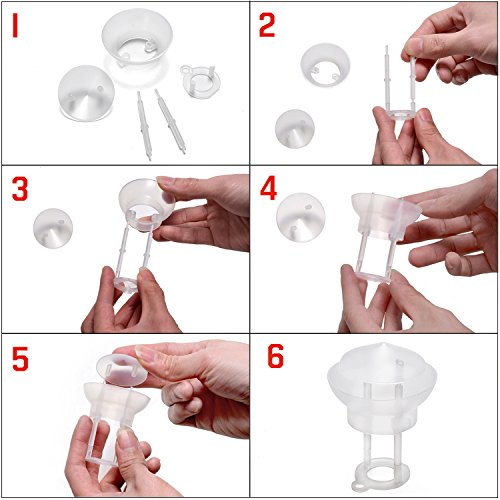 Fitnate Mist Maker, 12 Led Mister Fogger Water Fountain Pond Fog Machine Atomizer Air Humidifier, Mini Size Large Capacity Of Mist,With Splash Guard, Perfect For Halloween And Other Holidays #TOP5