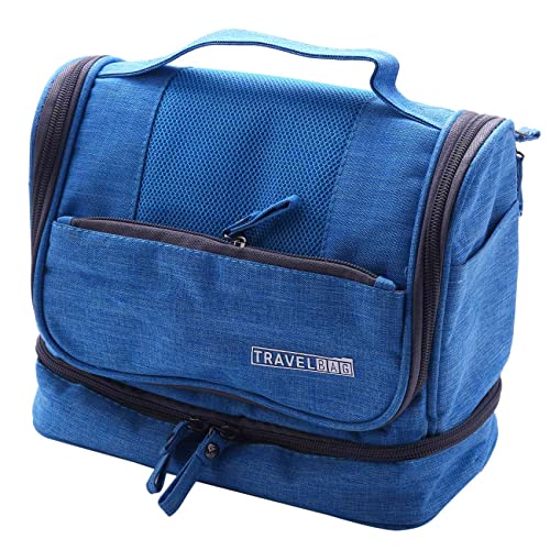 CALIBAN Azul Mujeres Colgantes Cosméticos Bolsa Viaje Necessarie Portátil Inodoro Almacenamiento Maquillaje Vanidad Caso Organizador Accesorios Accesorios