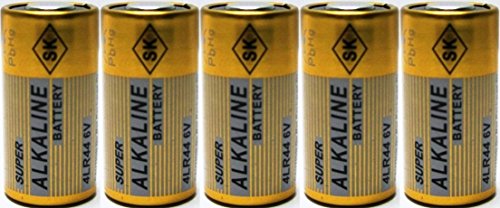 SUNKING 4LR44 / 476A / PX28A / A544 / K28A / L1325 Collar 6V Batteries 5 Pcs