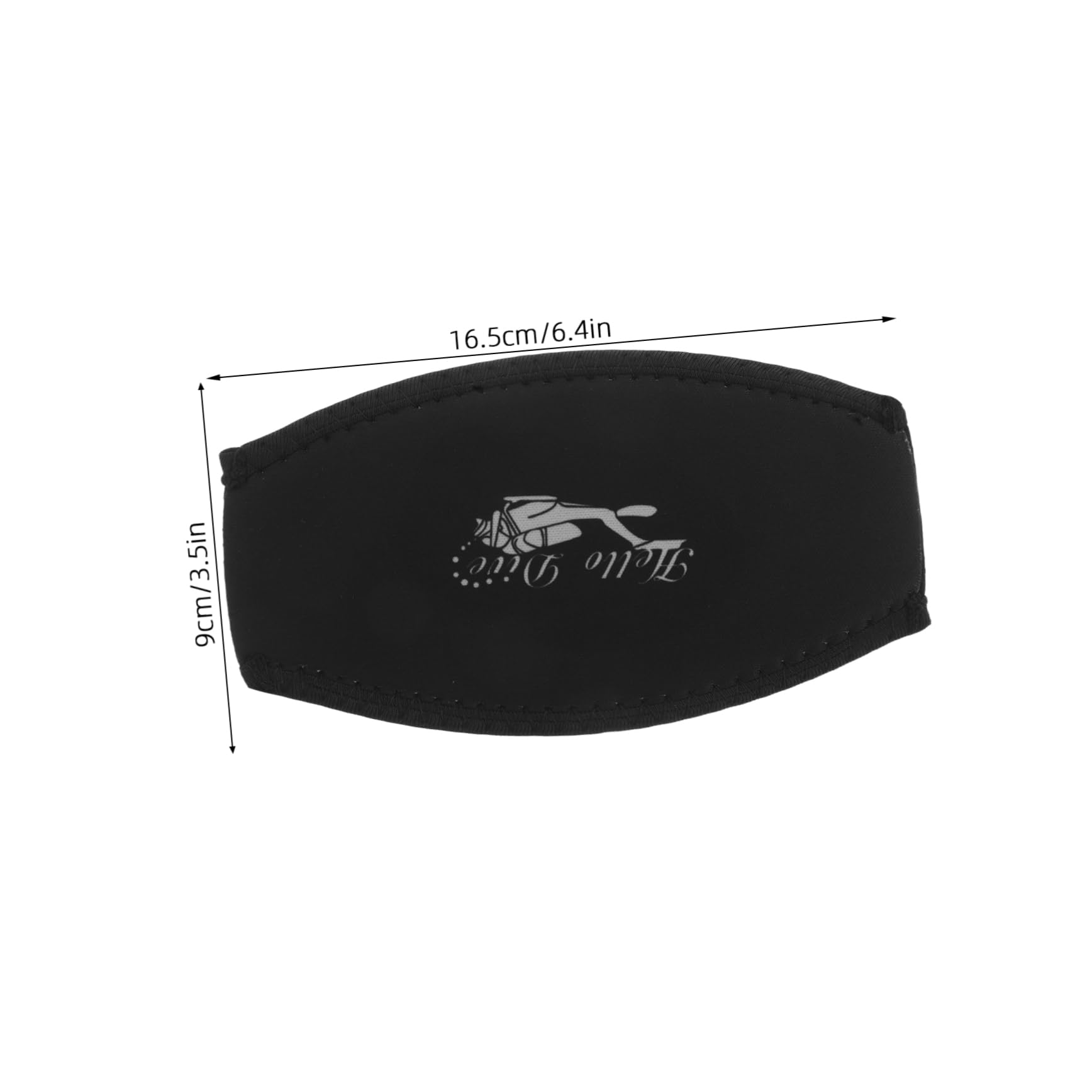 INOOMP Mask Strap Cover Double Layer Hair Wrap Water Sports Accessories Easy to Install and Use for Snorkeling Scuba Diving