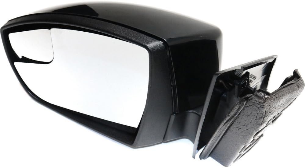 Wairau Side Mirror Driver Left Hand for Ford for Focus 2012-2014 without Auto-Dimming with Blind Spot Glass in Housing Built in Signal Light Paintable SL1594