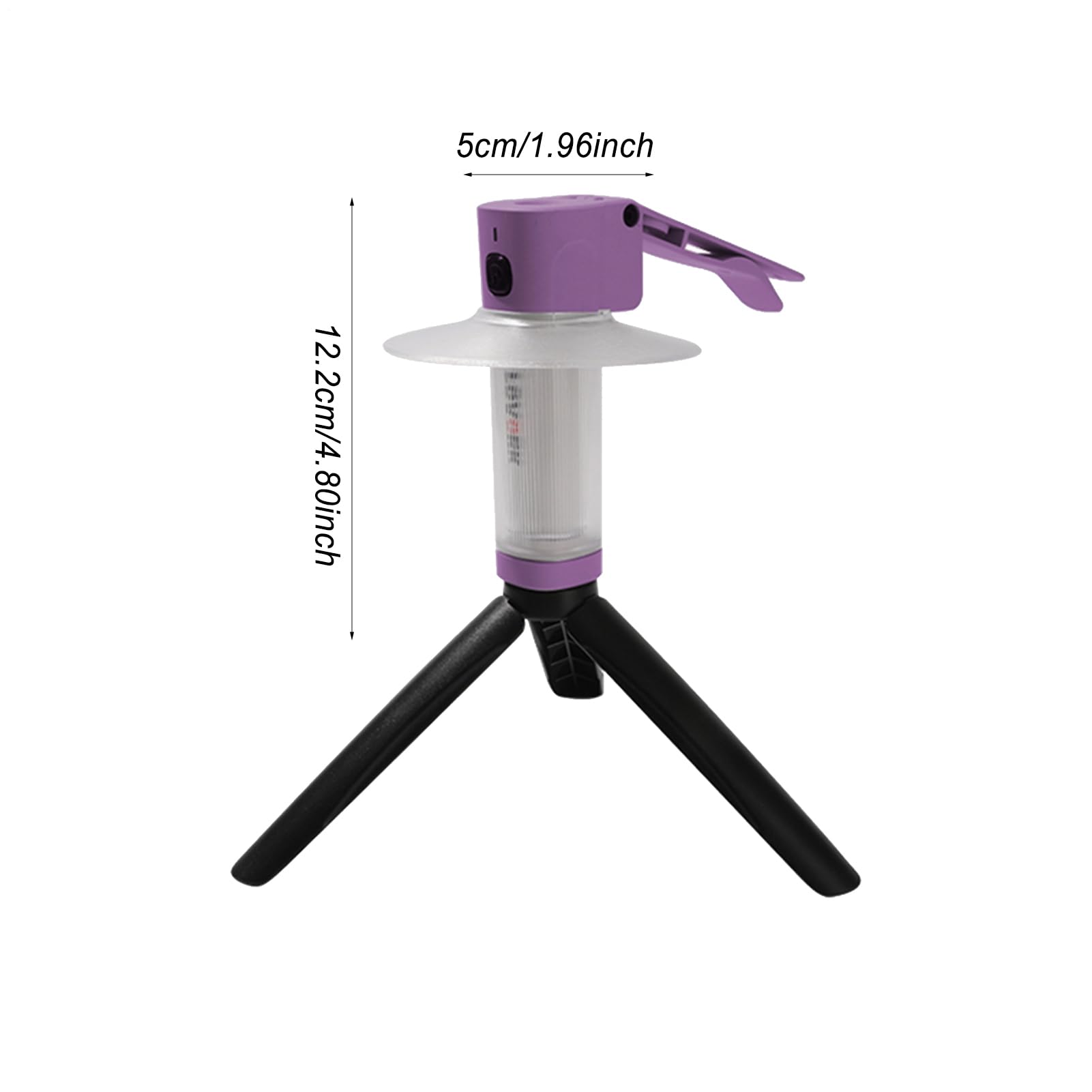 da Campeggio Luce Regolabile A 180° Con 3 Colori 6 Modalità Magnetico | Lampada Da Escursionismo a Ricarica Rapida per Viaggi Zaino in Spalla Road Trip Campeggio Outdoor Patio Avventura Arrampicat