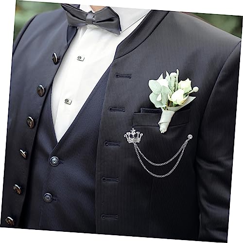 Broche de para traje clip de con borlas accesorio camisas 4