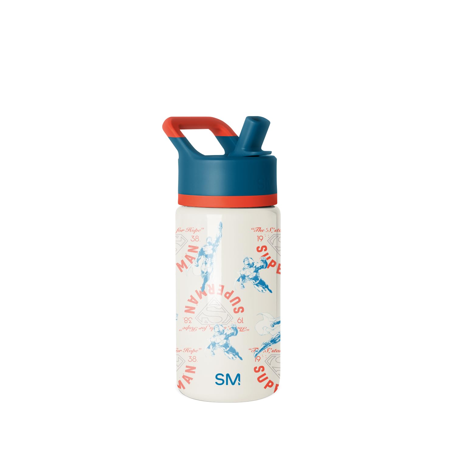 Simple Modern Superman Kids Water Bottle &amp; Toddler Cup | 14oz