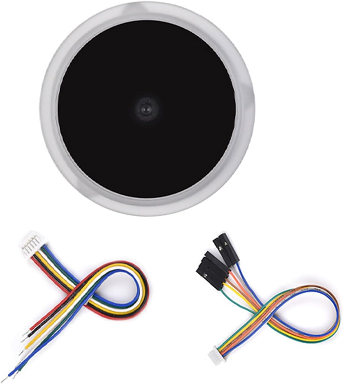 UART/USB Round Small Light 1D/QR/2D Bar Code Scanner QR Code Barcode Scanner Module with LED Round 2D Codes Scanner Module