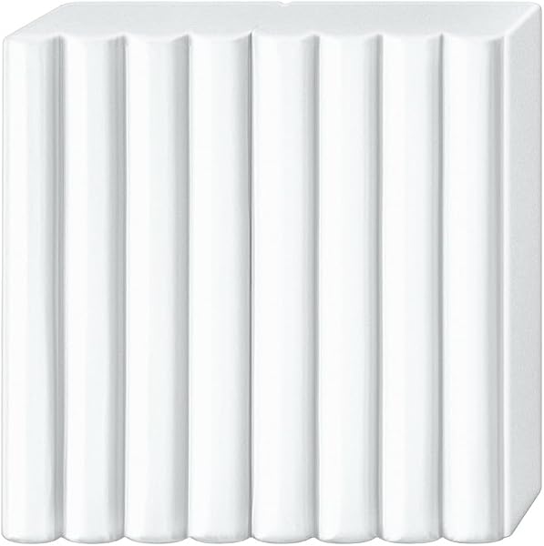 STAEDTLER FIMO Professional 8040-0 Pâte à modeler durcissante au four, spécialement conçue pour les professionnels et les artistes, produit unique, blanc - 2