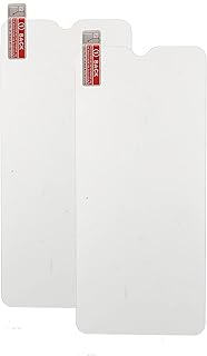 شاشة حماية من الزجاج المقوى لموبايل هواوي y7 2018 - شفاف، قطعتان