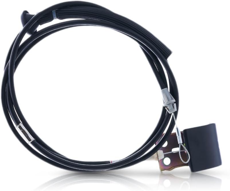 KarParts360 For Ford Explorer 1997 98 99 00 2001 Hood Release Cable Assembly | Black | Plastic/Metal | With Handle | Replacement For F87Z16916AA