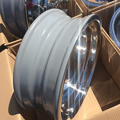 Wheel Cover Wheel Simulator Set Compatible with 2013-2025 Dodge Ram 4500 5500 19.5 10 Lug Truck