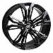 18" Enkei VORTEX5 Wheel Black 18x8 5x114.3 5x4.5 +38mm 510-880-6538BK