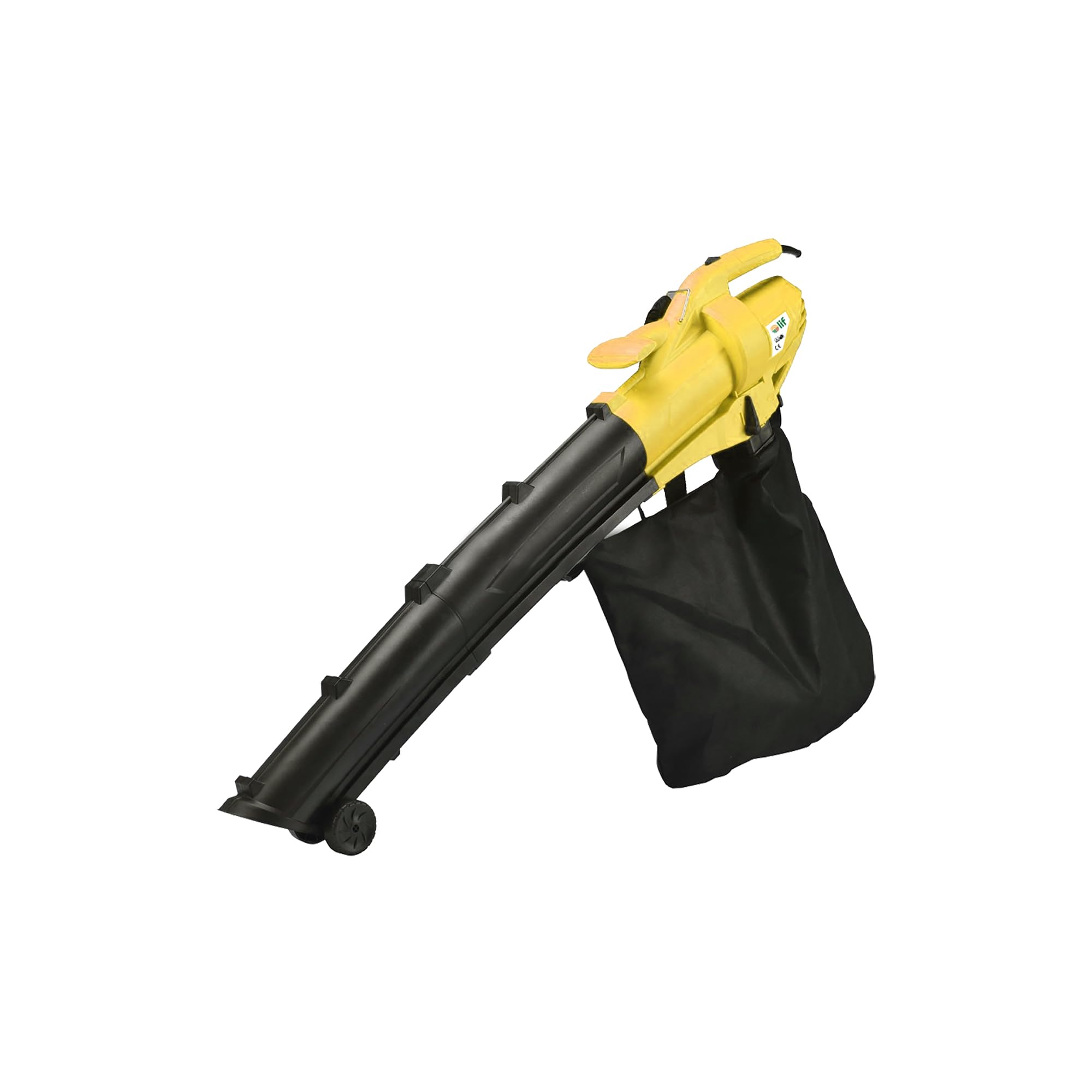 Soffiatore Aspiratore Trituratore LIF - Soffiatore elettrico Attrezzo da Giardino Potente e Versatile, Ideale per Rimozione di Foglie e Piccoli Arbusti, Funzione Triturazione, Design Ergonomico