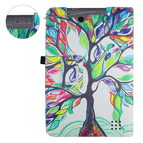 Mama Mouth 10001406-6 For Rca Galileo Pro Rct6513W87Dk Case,Pu Leather Folio 2-Folding Stand Cover For Rca 11 Delta Pro 11.6 Inch/Galileo Pro 11 Rct6513W87Dk 11.5 Inch 2-In-1 Tablet,Love Tree thumb #5