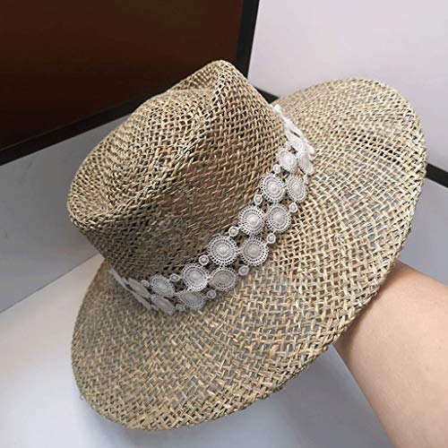 Chapeau de paille SEATRACHE TIVÉ : chapeau de soleil femme et homme pour la plage
